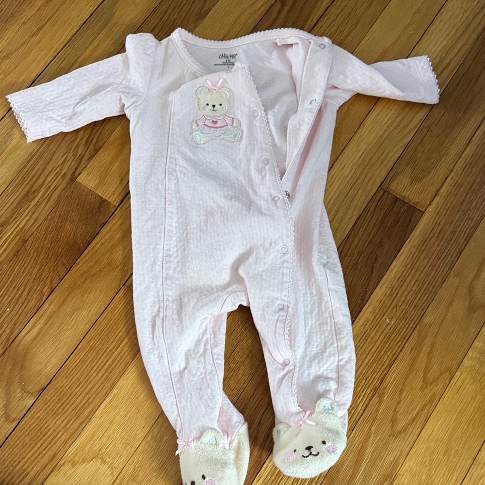Little Me teddy bear onesies